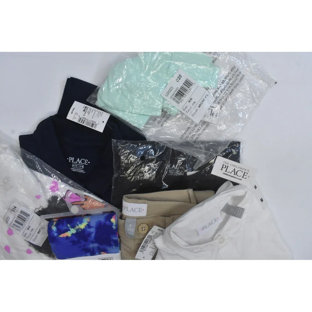 The Childrens Place Bulk Lot Of 10 Girls Size Medium 7/8 Mix Season Tops Bottoms